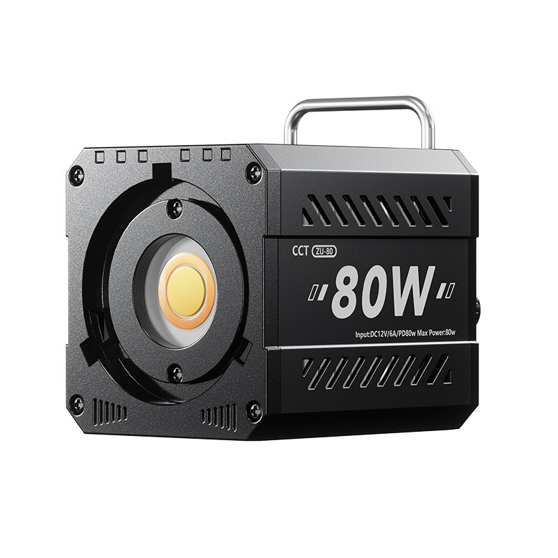 Photography Lighting Handheld - ZU80 High-Power COB Fill Light Photography