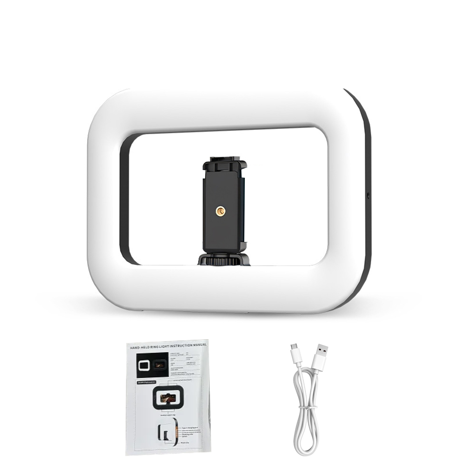 Photography Lighting Handheld - Handheld Rings Selfie Light Rechargeable Cell