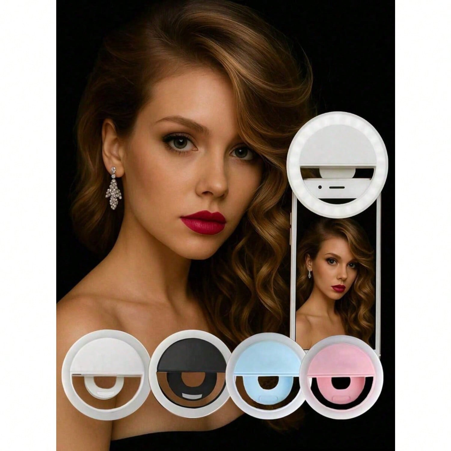 Photography Lighting Description - Flash sale 1pc Portable LED Selfie