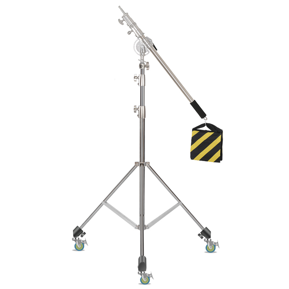 Photography Lighting Description - SH 2.8M Stainless Steel Light Stand