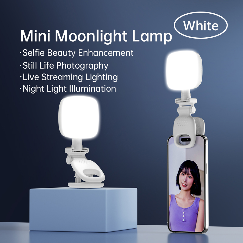Photography Lighting Description - Portable LED Selfie Light Camera Mini