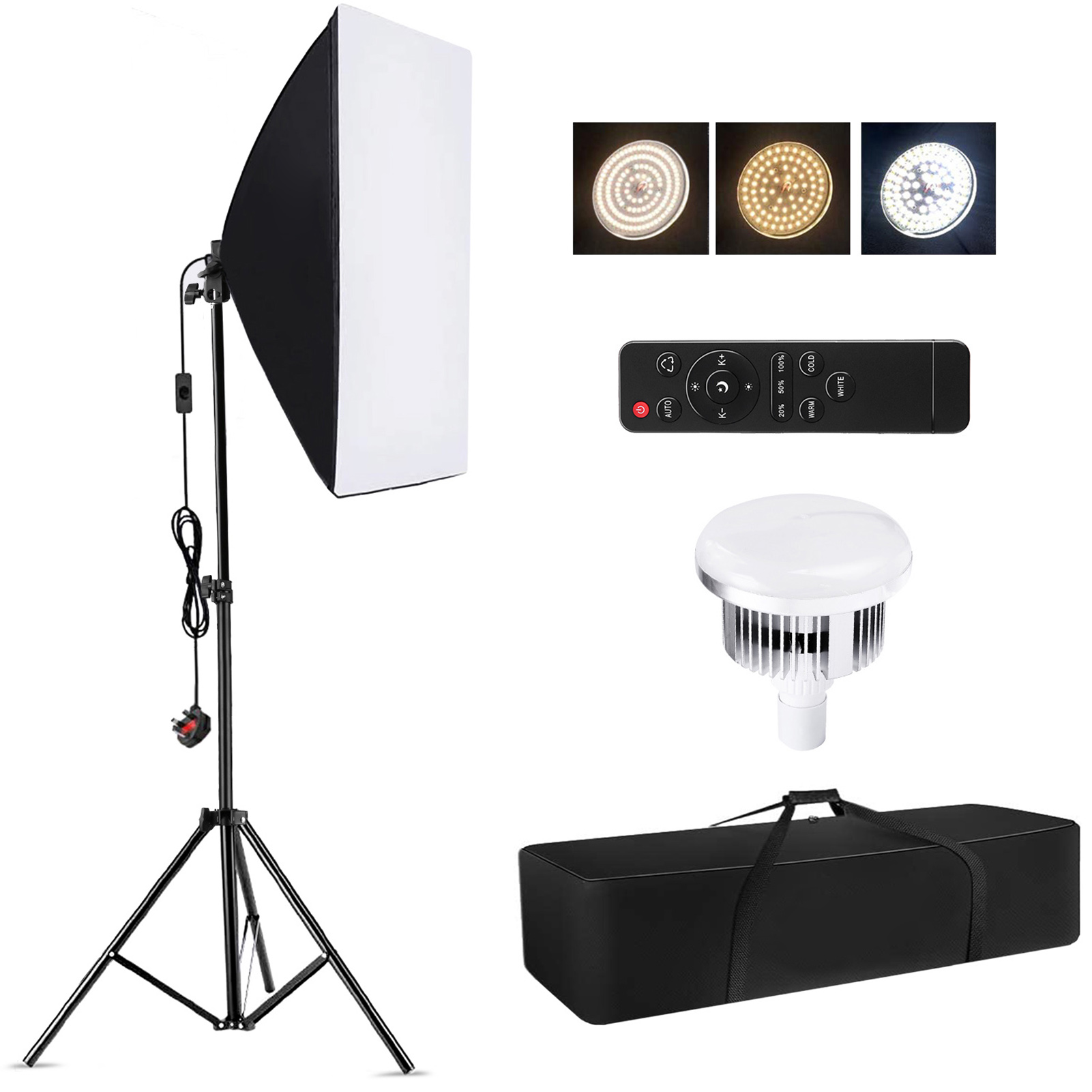 Macro Photography Lighting Kit - Camnoon Studio Photography Light kit Softbox