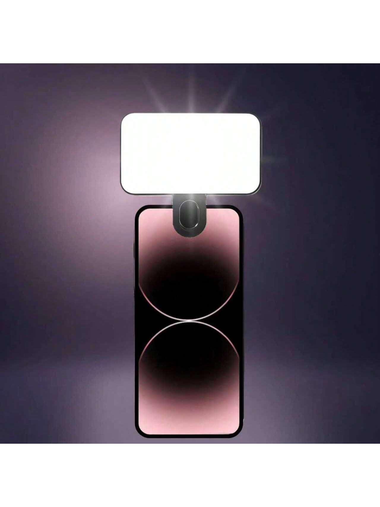 Photography Lighting Description - Mini Clip On Selfie Ring Light