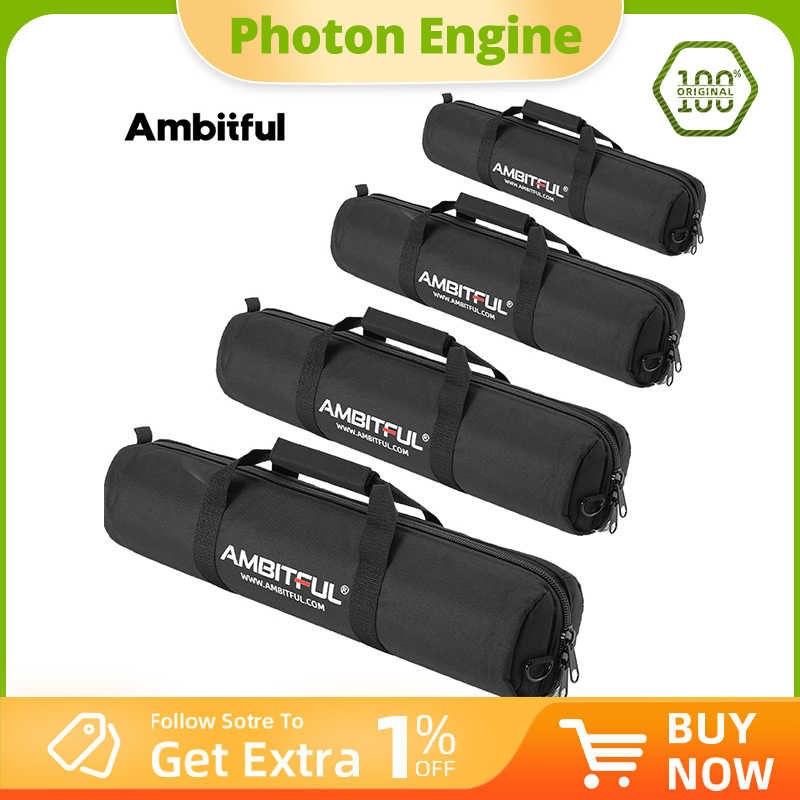 Photography Lighting Gear - 55/60/65/70/75/80/100/125cm Padded Camera Monopod Tripod Carrying
