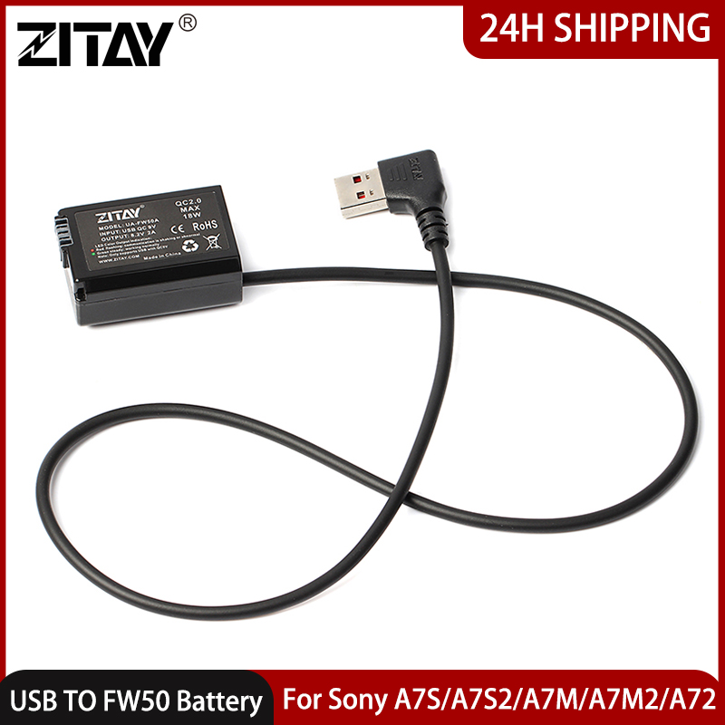 Photography Lighting For Dummies - ZITAY USB to FW50 Camera Dummy
