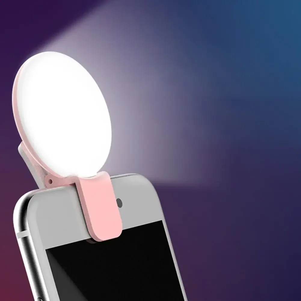 Photography Lighting Description - Mobile Phone LED Selfie Ring Light