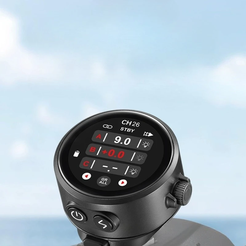 Photography Lighting Composition - TR-Q8 Composite Hot Shoe Touch Screen