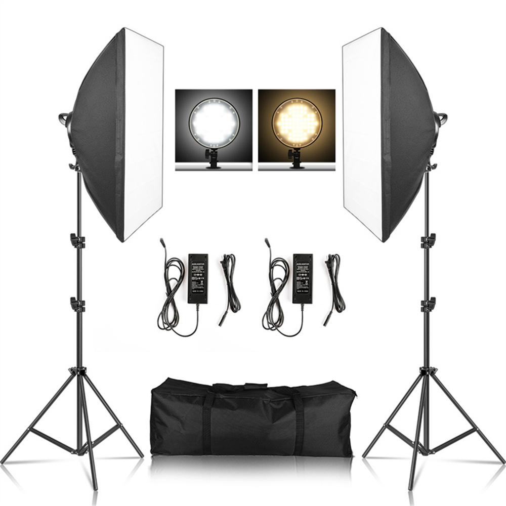 Macro Photography Lighting Kit - Softbox Light Photography Kit Photo 2M