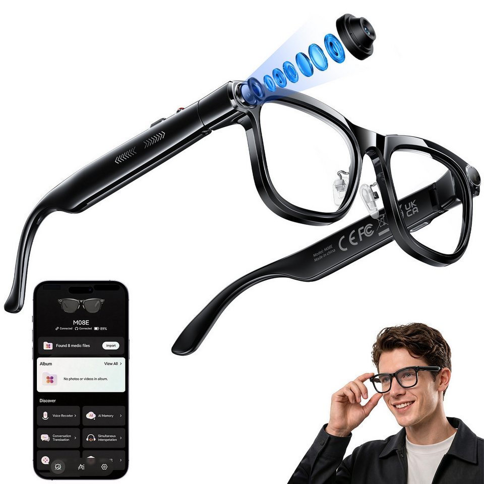 AI Smart Glasses with ChatGPT  - Photography Lighting Gear review and price