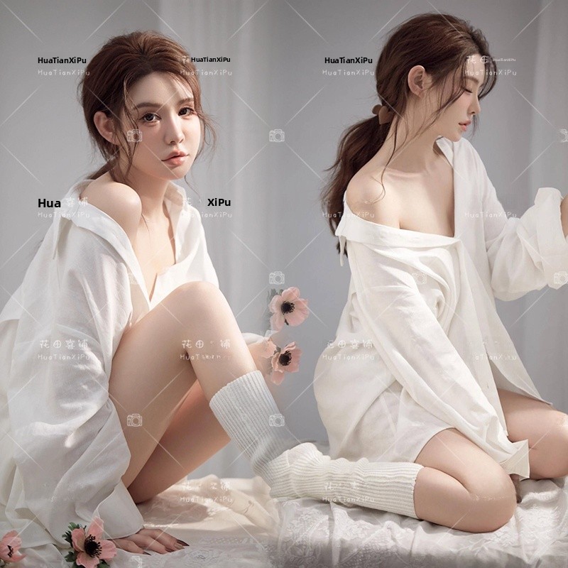 White Shirt Women's Studio Pho - Photography Lighting For Clothing review and price