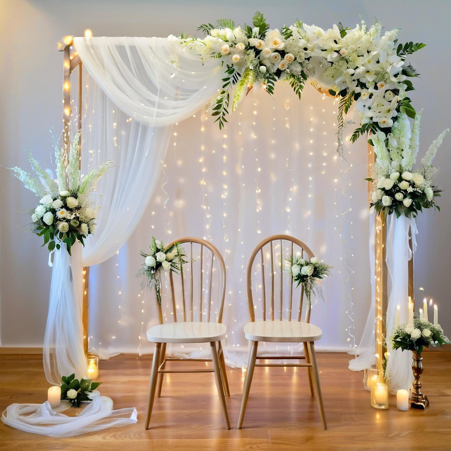Tulle Backdrop Curtains, Optio - Photography Lighting Home review and price