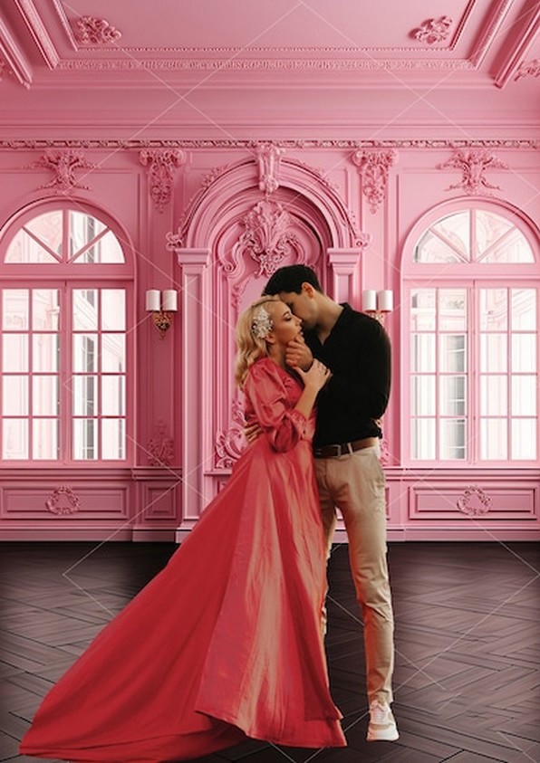 Pink Maternity Paneled Room Co - Photography Lighting Composition review and price