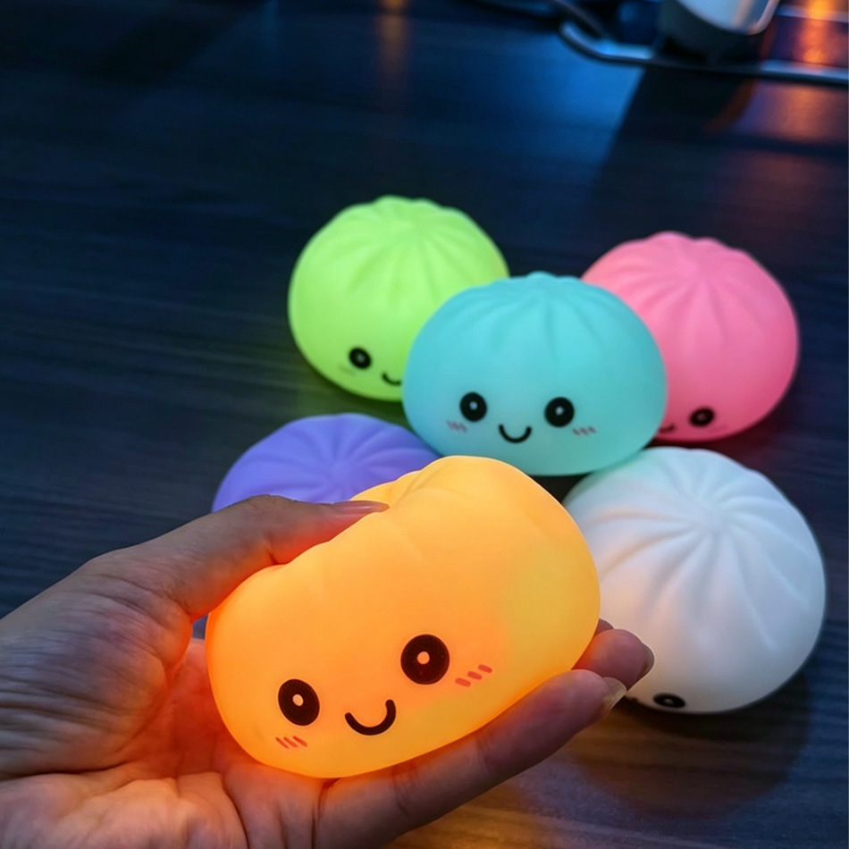 Aesthetic LED Bun Night Light, - Photography Lighting For Food review and price