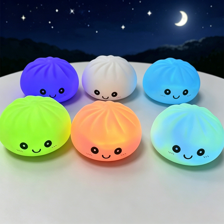 Aesthetic LED Bun Night Light, - Photography Lighting For Food review and price