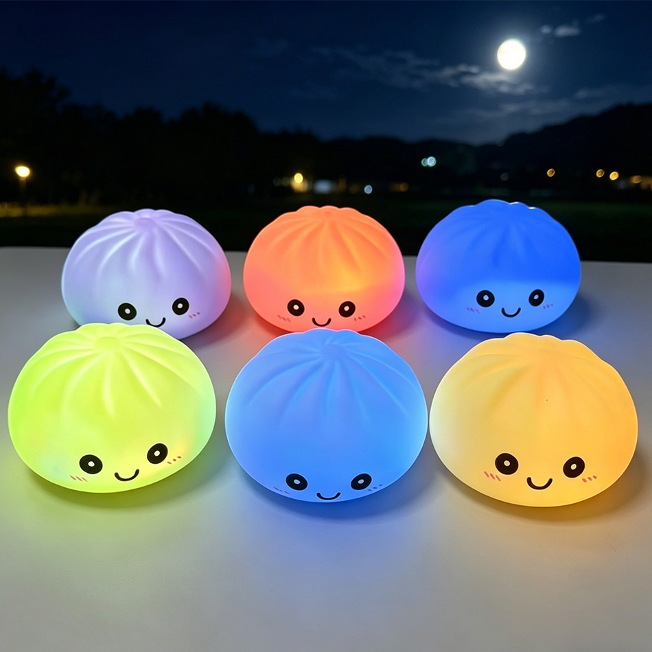 Aesthetic LED Bun Night Light, - Photography Lighting For Food review and price