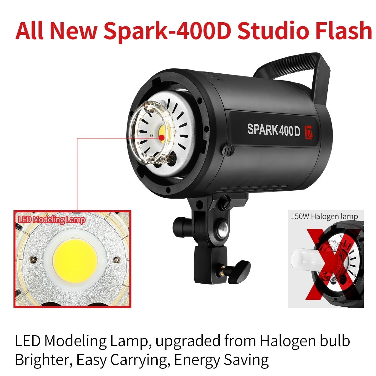 JINBEI SPARK400D 400W Strobe S - Photography Lighting For Clothing review and price