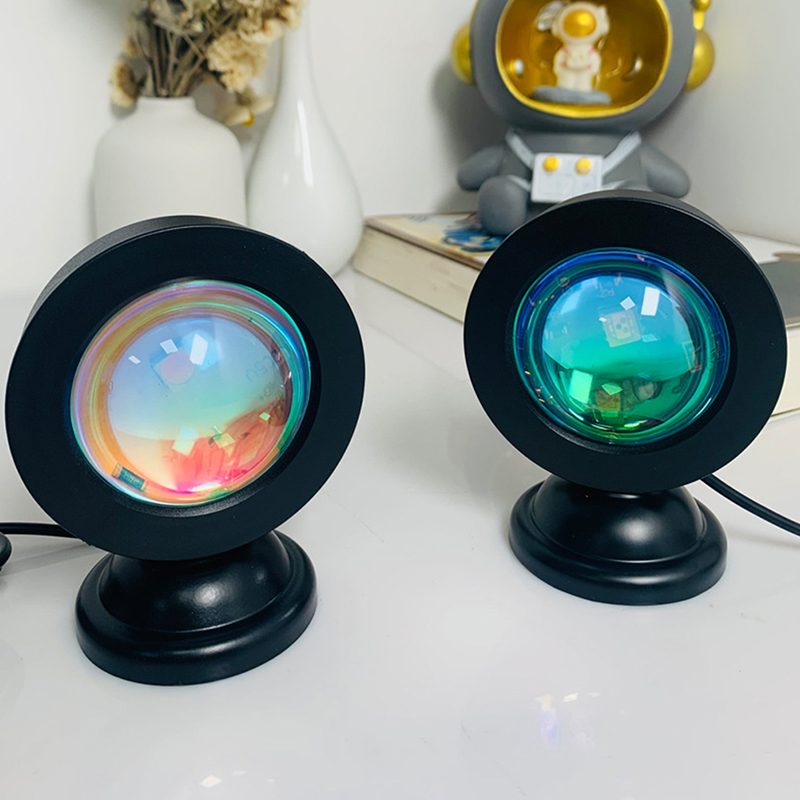 Led USB Sunset Lamp Projector  - Photography Lighting Home review and price