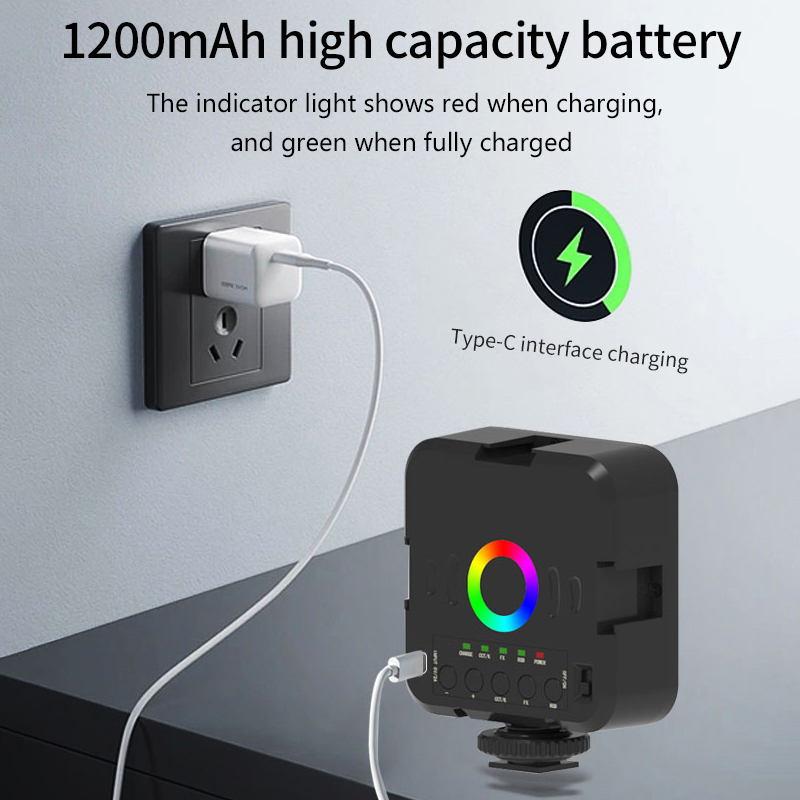 RGB Fill Light Portable LED Ph - Photography Lighting Description review and price