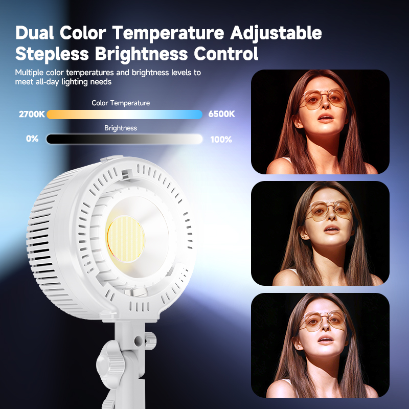 R200 Dual-Color COB LED Light  - Photography Lighting For Clothing review and price