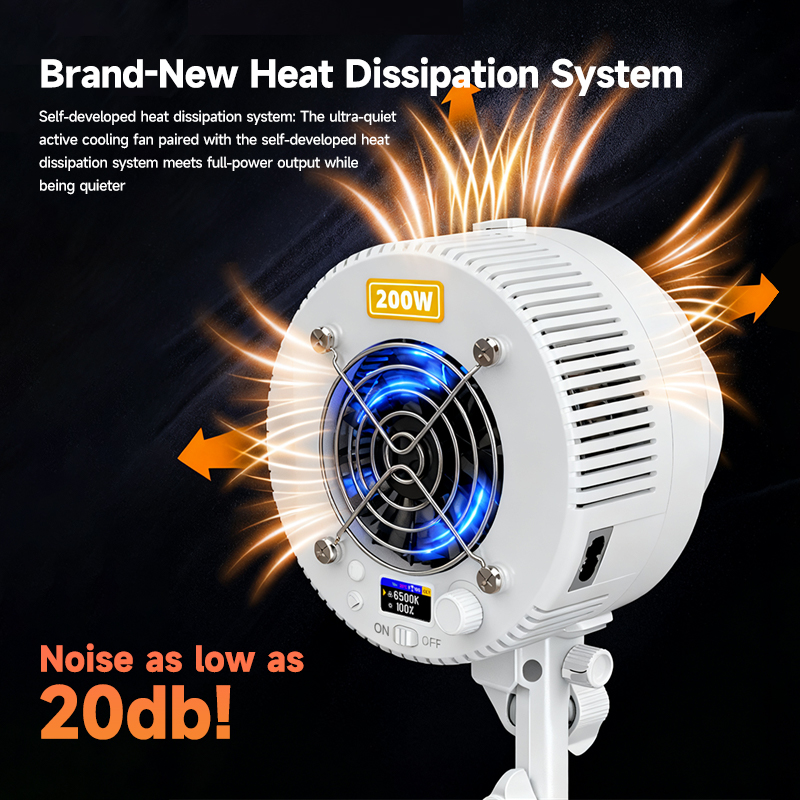 R200 Dual-Color COB LED Light  - Photography Lighting For Clothing review and price
