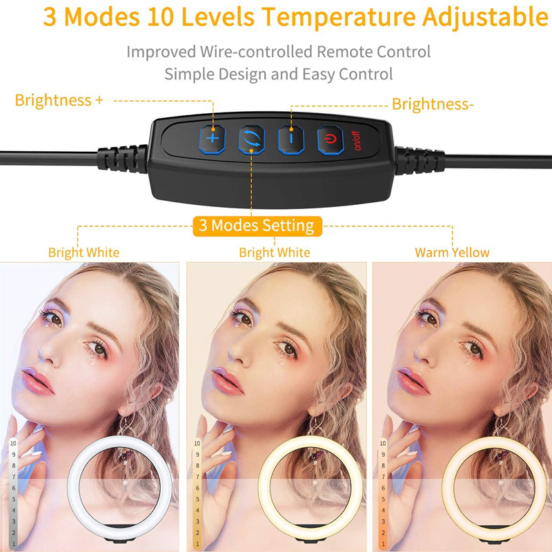 16/26/33cm LED Selfie Ring Lig - Photography Lighting Description review and price