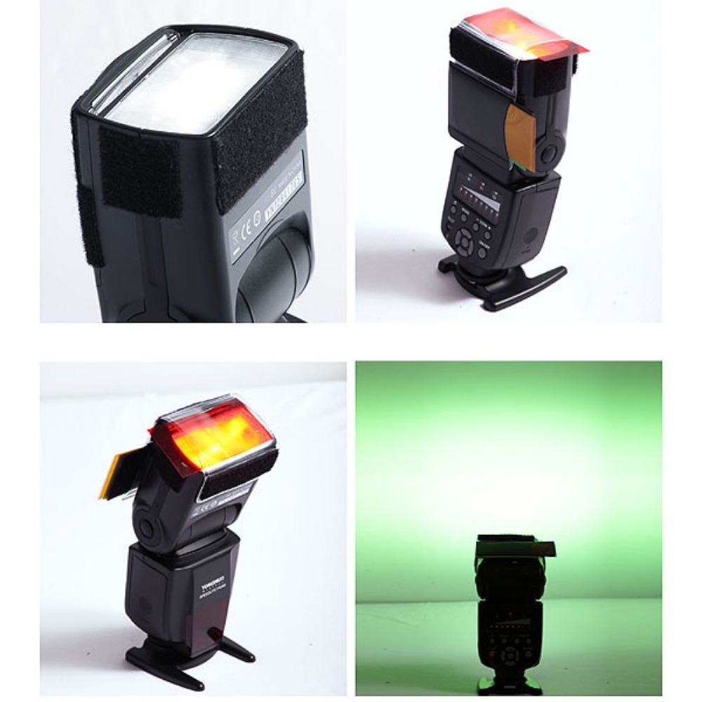 12 Colors Camera Flash Gels Li - Macro Photography Lighting Kit review and price
