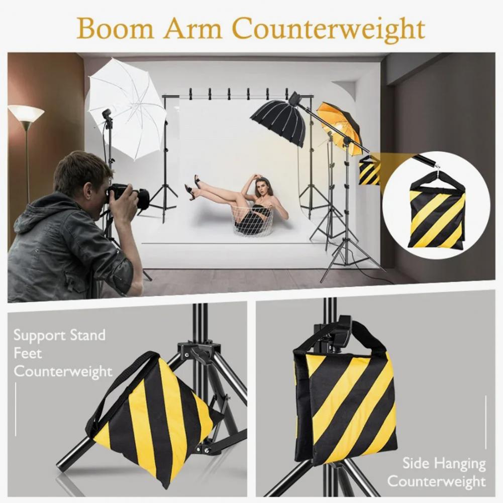 Striped Photography Sandbag He - Photography Lighting Weight Bags review and price