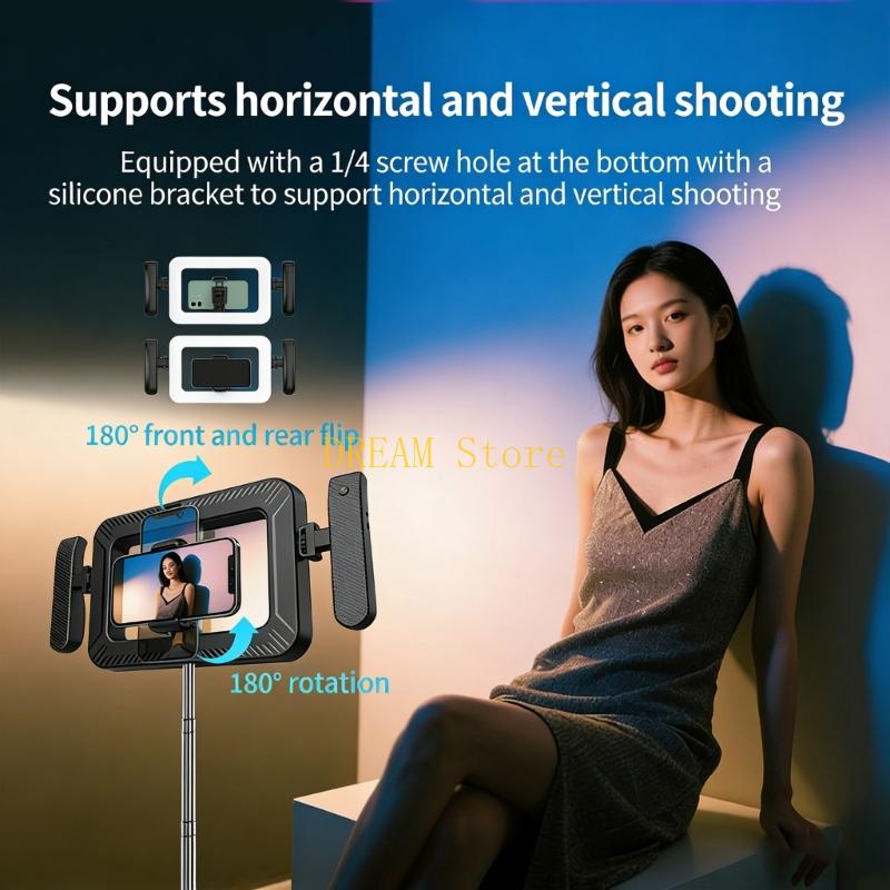Adjustable Brightness Color Te - Photography Lighting Handheld review and price