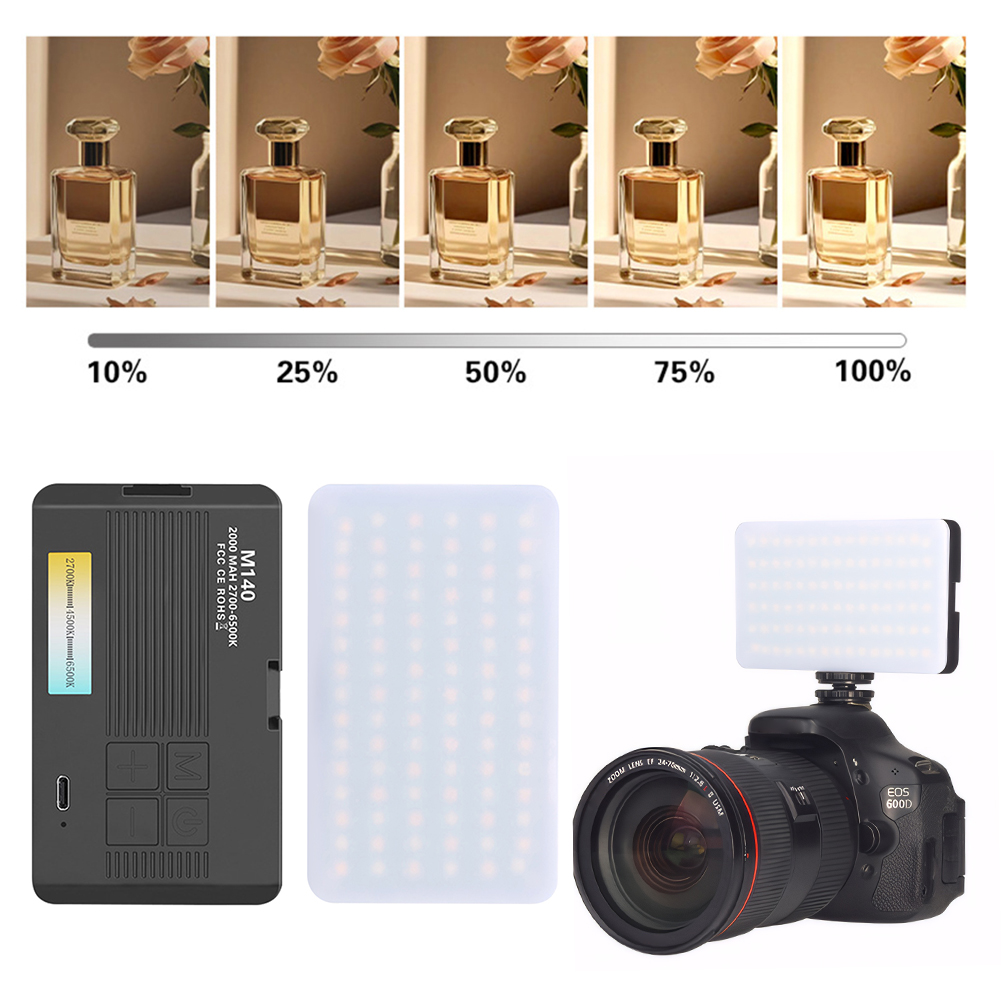 LED Camera Light Rechargeable  - Photography Lighting Handheld review and price