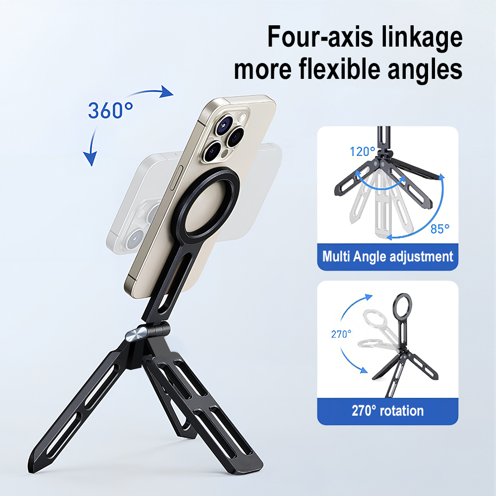 Magnetic Phone Holder Four-axi - Photography Lighting For Food review and price